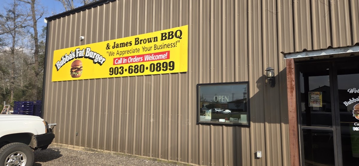 Bubbas Fat Burgers & BBQ Menu - Delicious Burgers & Comfort Food